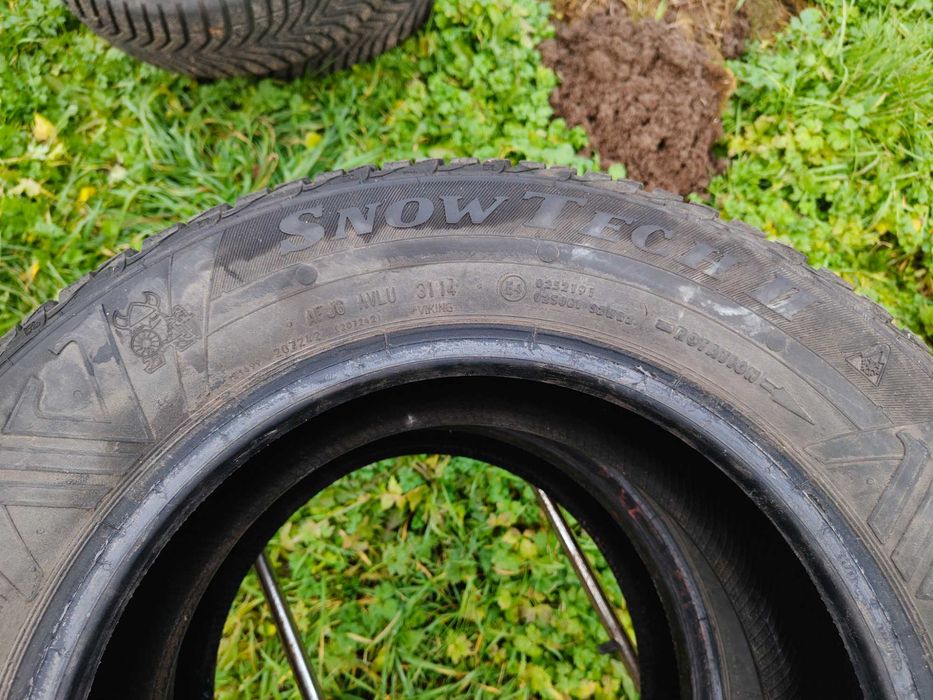 4x Opony zimowe używane jeden sezon