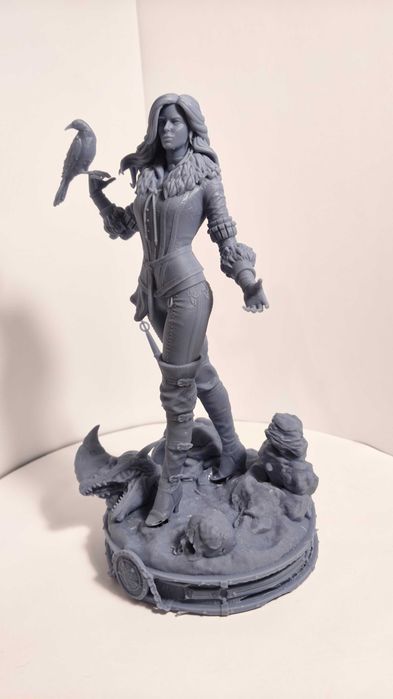 Duża Figurka Yennefer Wiedzmin, Witcher do pomalowania