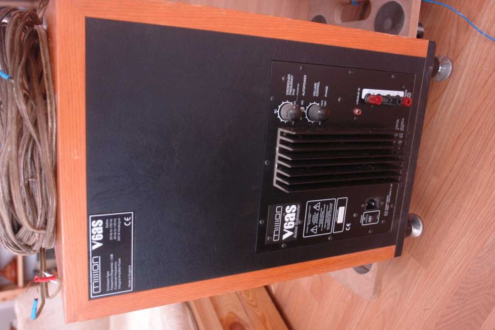 Colunas Mission + Marantz sr5400
