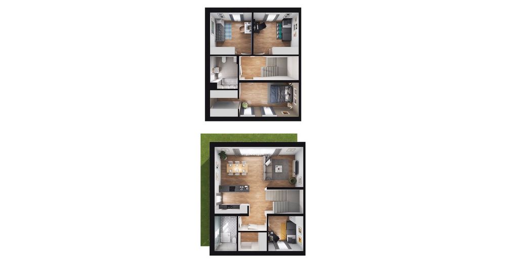 5-pokojowy dom 102m2 + ogródek Bez Prowizji