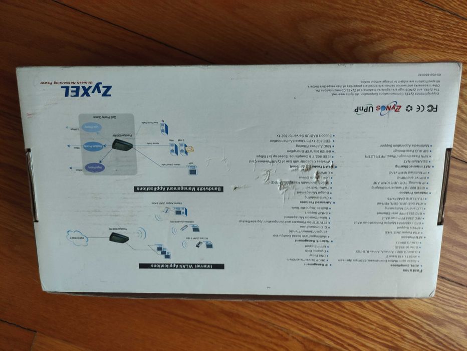 Prestige 650H HW Series – ADSL Router – Usado como Novo