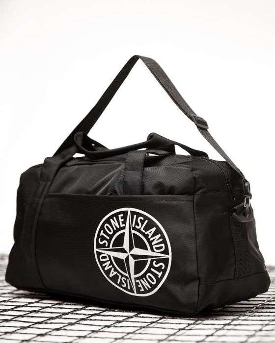 ЗНИЖКА! Чоловіча сумка Stone island | black |