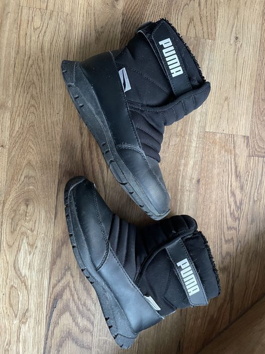 Buty zimowe Puma roz 34 czarne