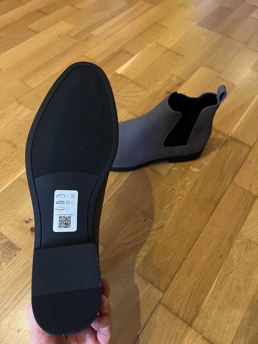 ASOS Design szare sztyblety męskie