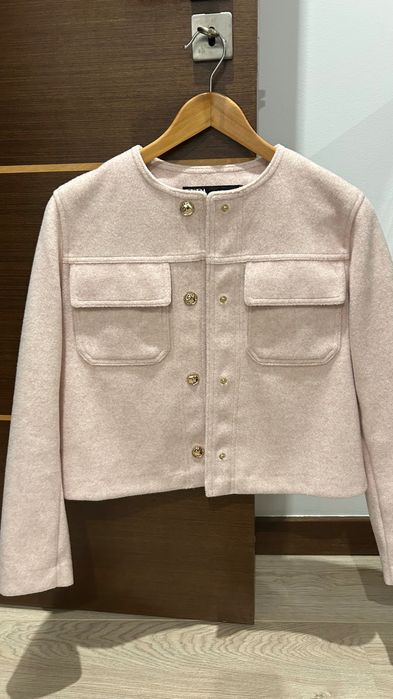 Casaco rosa Zara