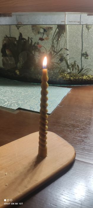 Свічки з бджолиного воску