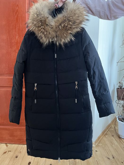 Зимова куртка з натуральним хутром
