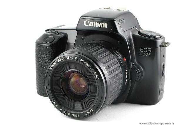 Canon EOS 1000F + 2 objetivas (35-80mm + 80-200mm USM) – analógica