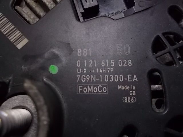 ford mondeo mk4 2.0 tdci alternator 7g9n10300ea