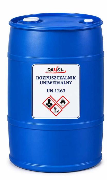 rozpuszczalnik rozcieńczalnik uniwersalny - beczka 200 L - 780 zł netto z transportem (dostępny mauzer 1000 L)