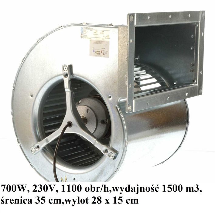 Wentylator promieniowy wyprzedaż