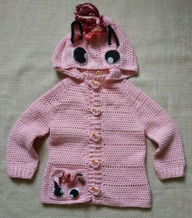 Кофта Поняшка на 4-6 лет