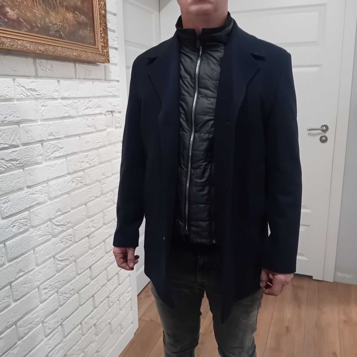 Płaszcz meski czarny