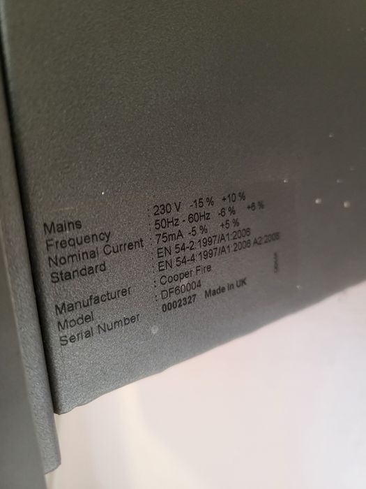 Centrala przeciwpożarowa manvier