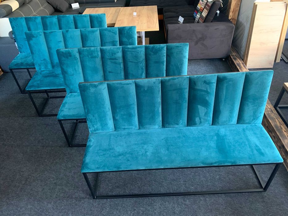 Loża tapicerowana loft restauracyjna