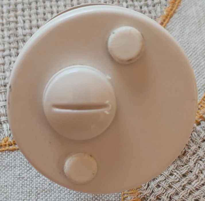 **Klamki do drzwi łazienkowych, komplet, białe**