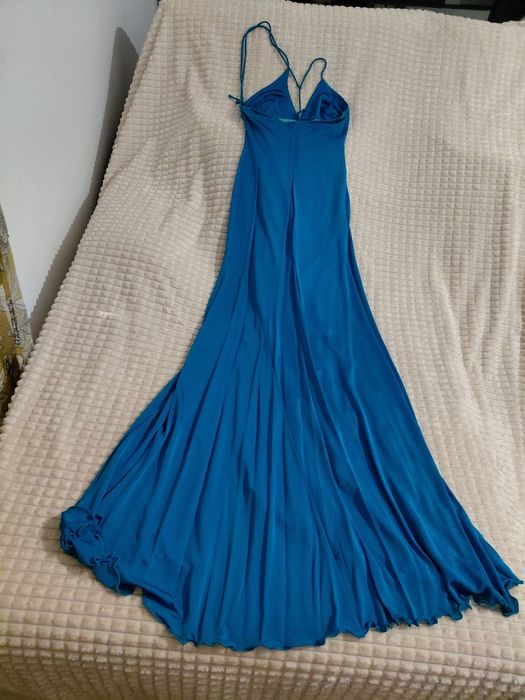 Vestido azul vibrante - Fátima Lopes - S