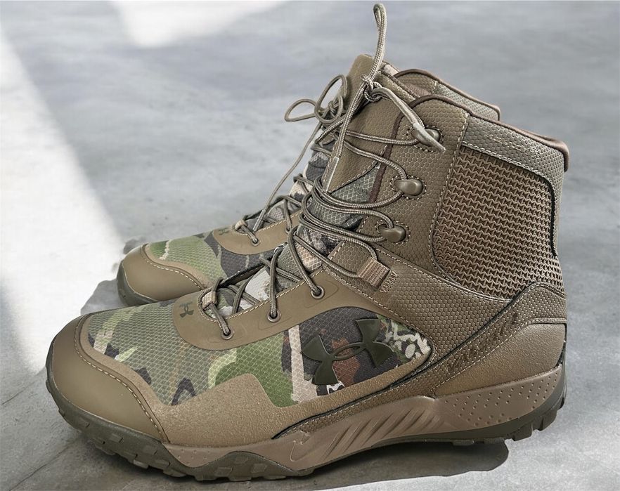 Тактичні черевики Under Armour valsetz rts — олива/мультикам