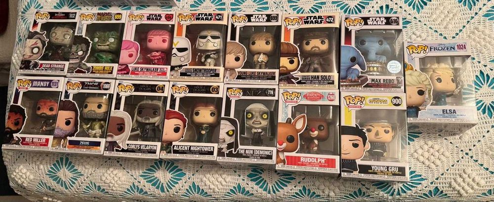 Funko Pop - Disney, Marvel, Star Wars, The Nun, House of Dragons
