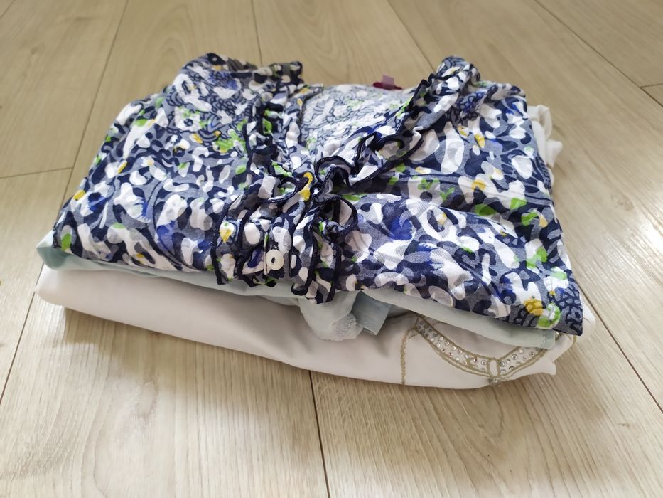 3 sztuki bluzek na wiosnę r. 42 xl