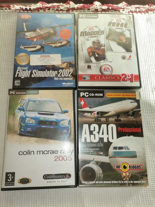 Vendo 4 jogos pc