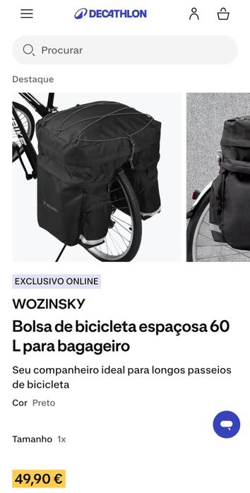Vendo bolsas bicileta