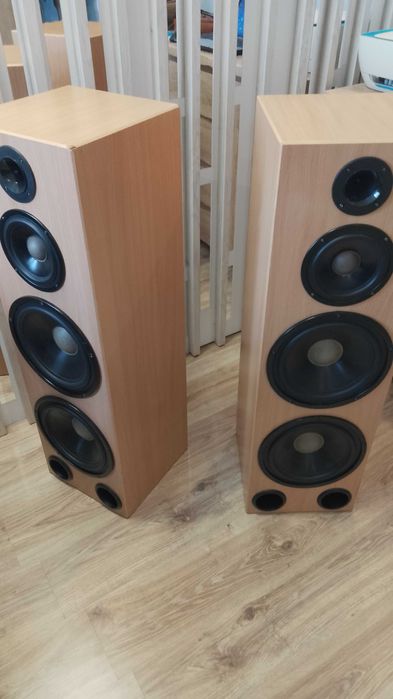Kolumny ze wzmacniaczem, + bluetooth