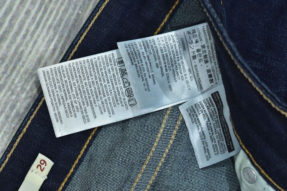 Levis 714 Straight Jeansy Damskie Spodnie W29 L34