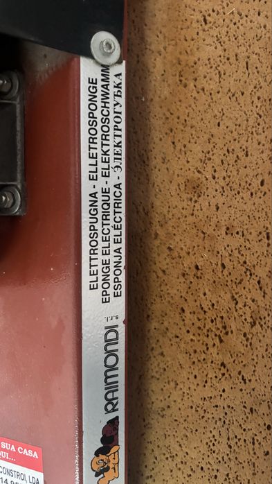 Eletroesponja com Profundidade regulavel
