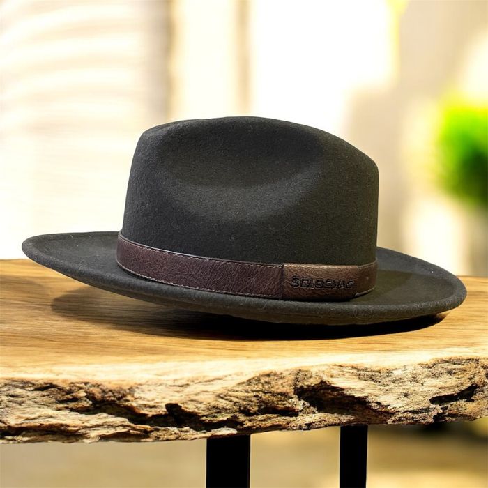 Фетровий капелюх Solognac Decathlon для полювання та рибалки