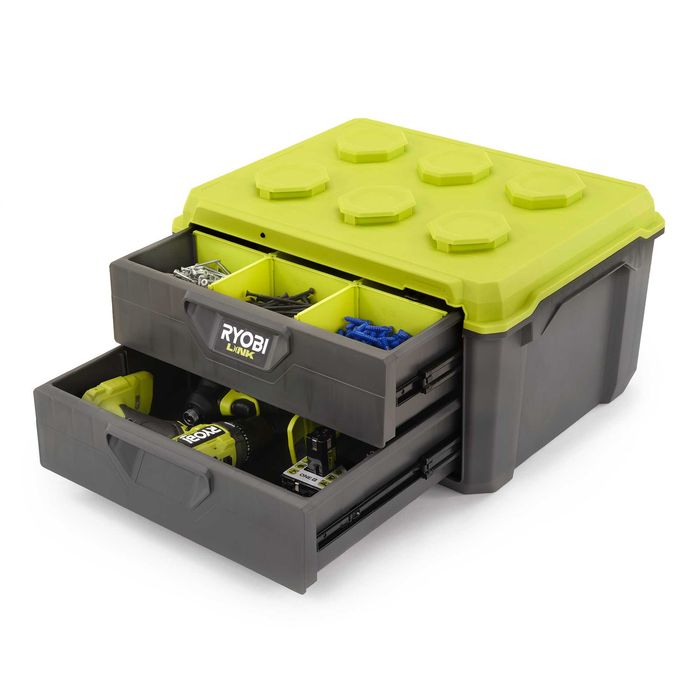 Кейс великий ящик для інструменту Ryobi Link STM301 новий з США