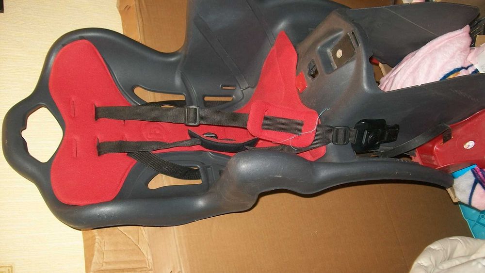 foteliki rowerowe i samochodowe różne