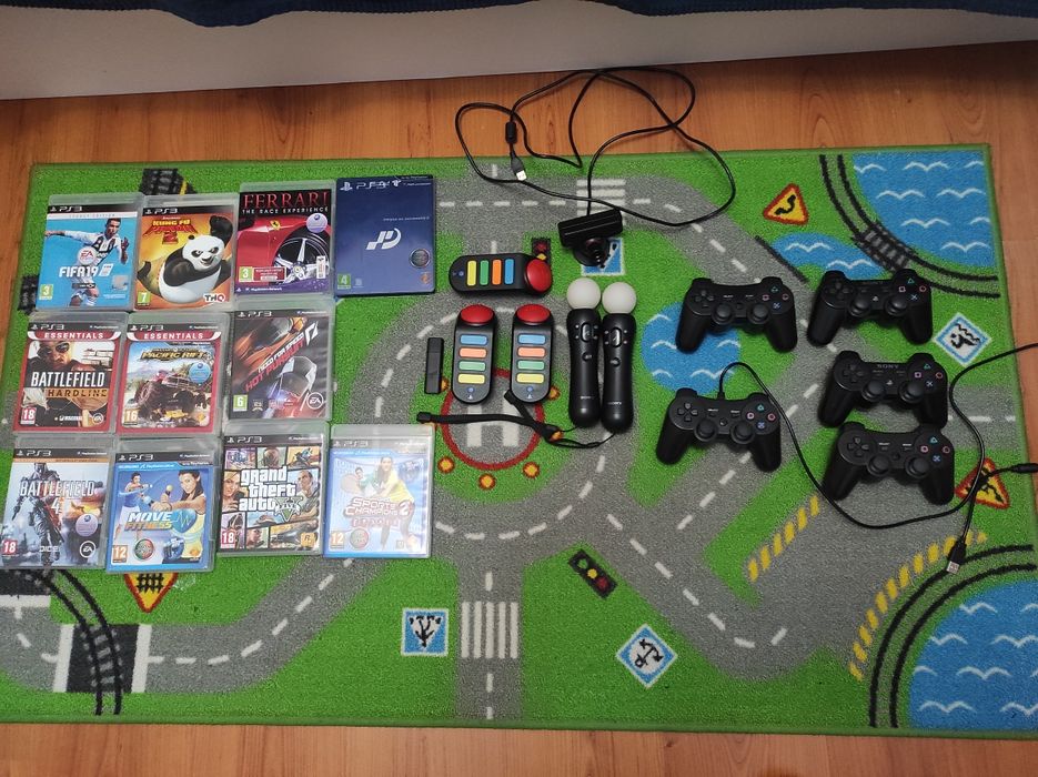 PS3 desbloqueada + Simulador de condução