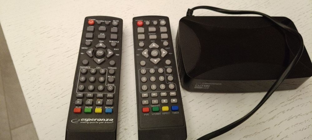 Dekoder telewizji naziemnej DVBT2 HEVC