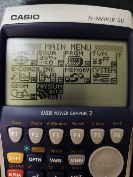 Casio fx-9860GII SD Calculadora Gráfica | Excelente Estado | Completa