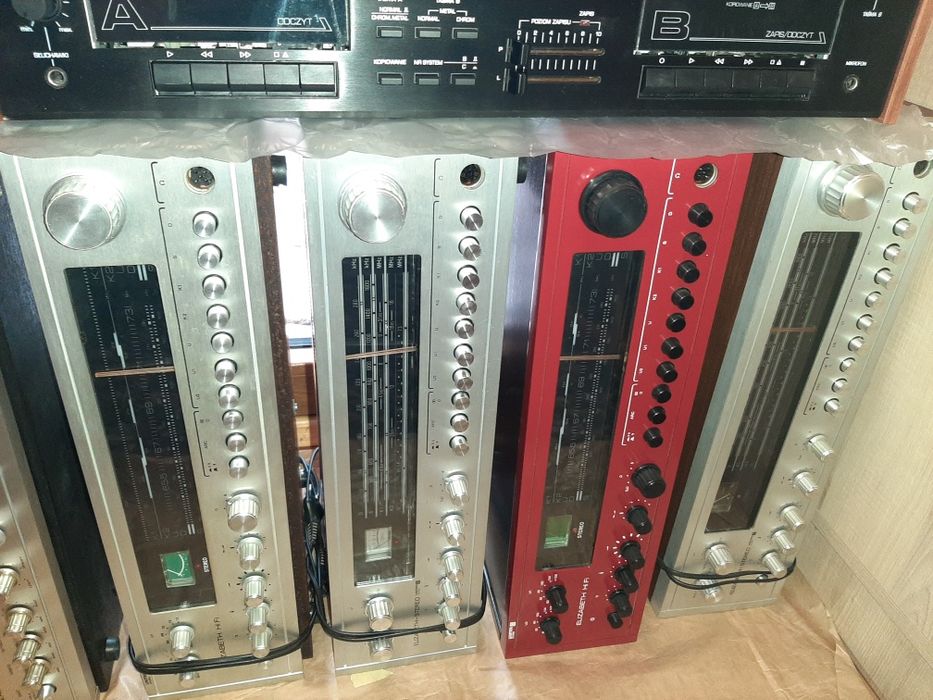 Unitra Elizabeth czerwona 2x20W