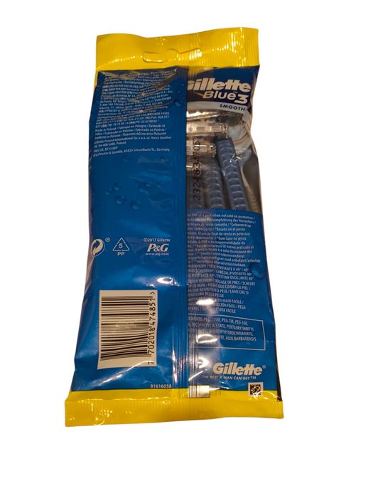 Gillette Blue3 smooth maszynki jednorazowe