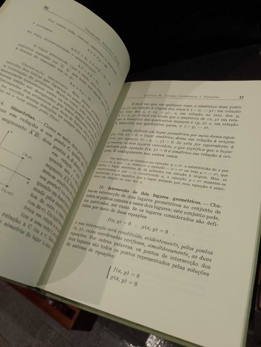 Geometria Analítica Plana - J. Sebastião e Silva (1962)