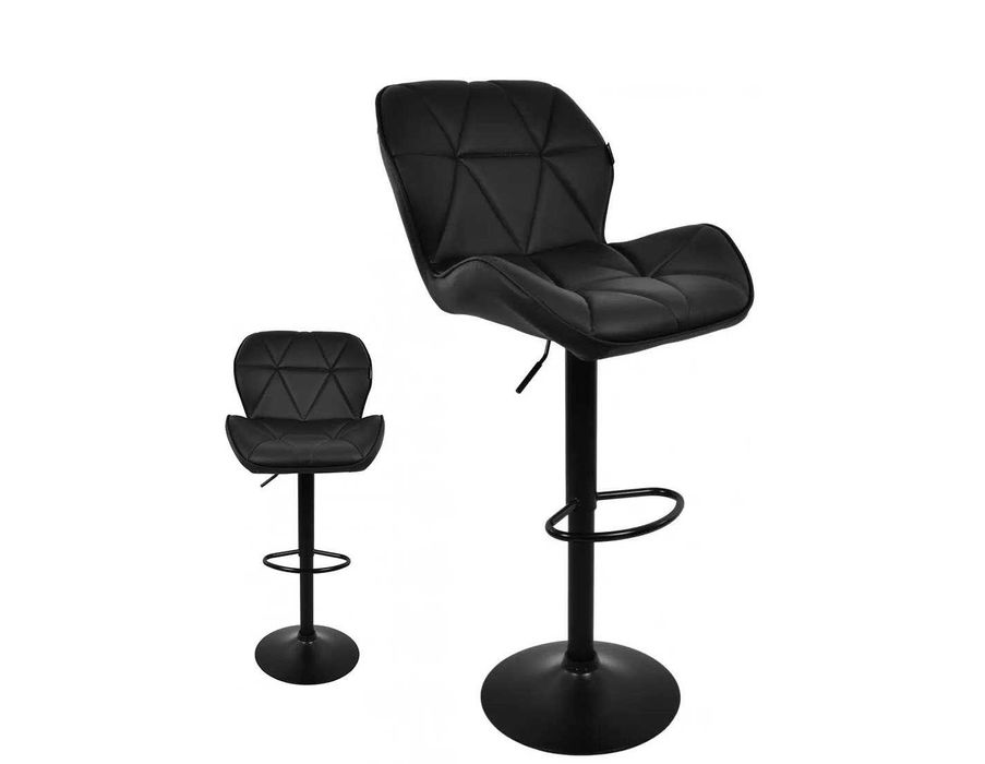 Барный стул Montana черный хокер кресло барное / Стілець барний чорний