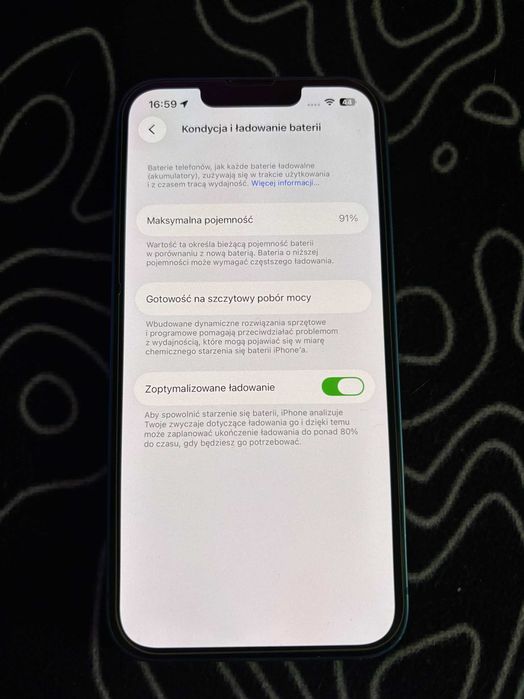 iPhone 13 128GB Niebieski
