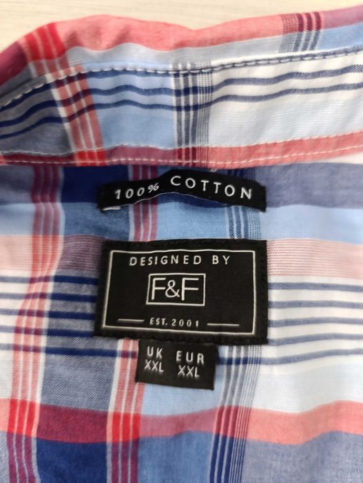 Сорочка чоловіча F&F розмір XXL