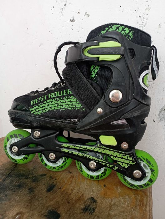 Дитячі ролики best rollers 5800 розмір 31-34 роликові ковзани (коньки)