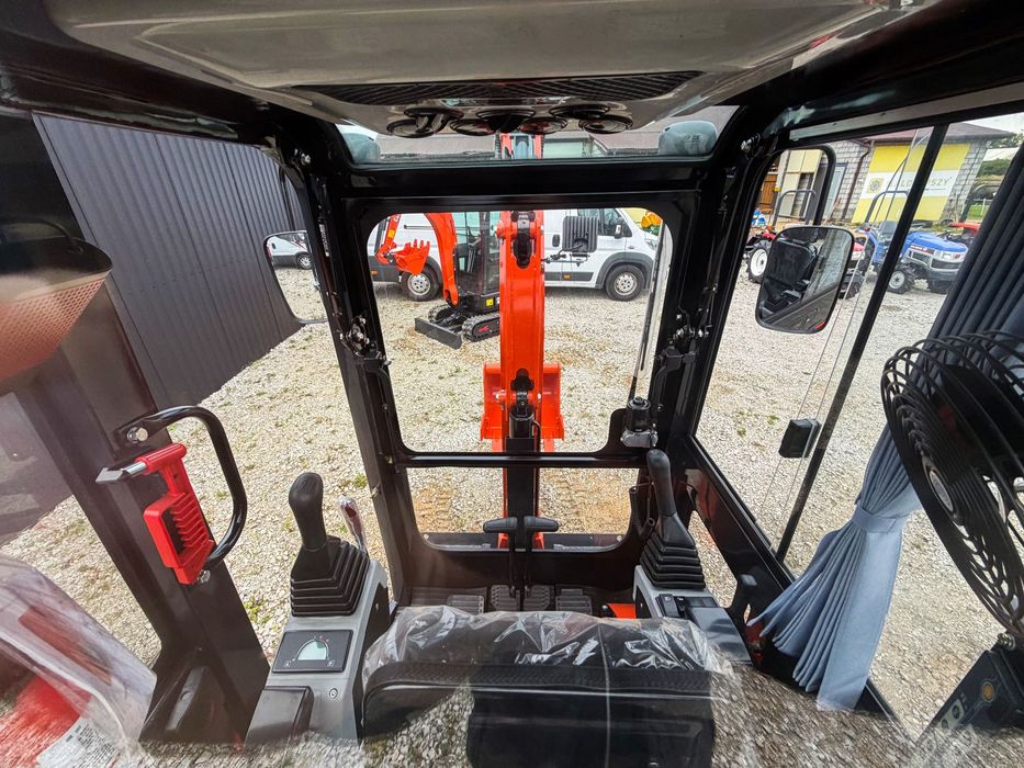 HIT! Minikoparka 2,5T | MEX X25 PRO  | silnik KUBOTA | Klimatyzacja