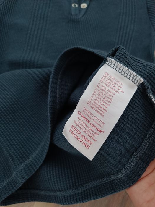 Müsli by Green Cotton gofrowany t-shirt unisex 98