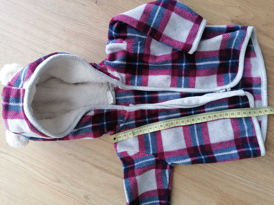 Ocieplana bluza/kurteczka+ polspiochy