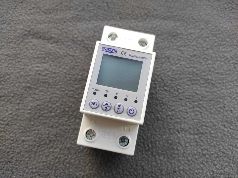 Реле напруги TOMZN TOMPD-63WiFi (лічильник/захист)