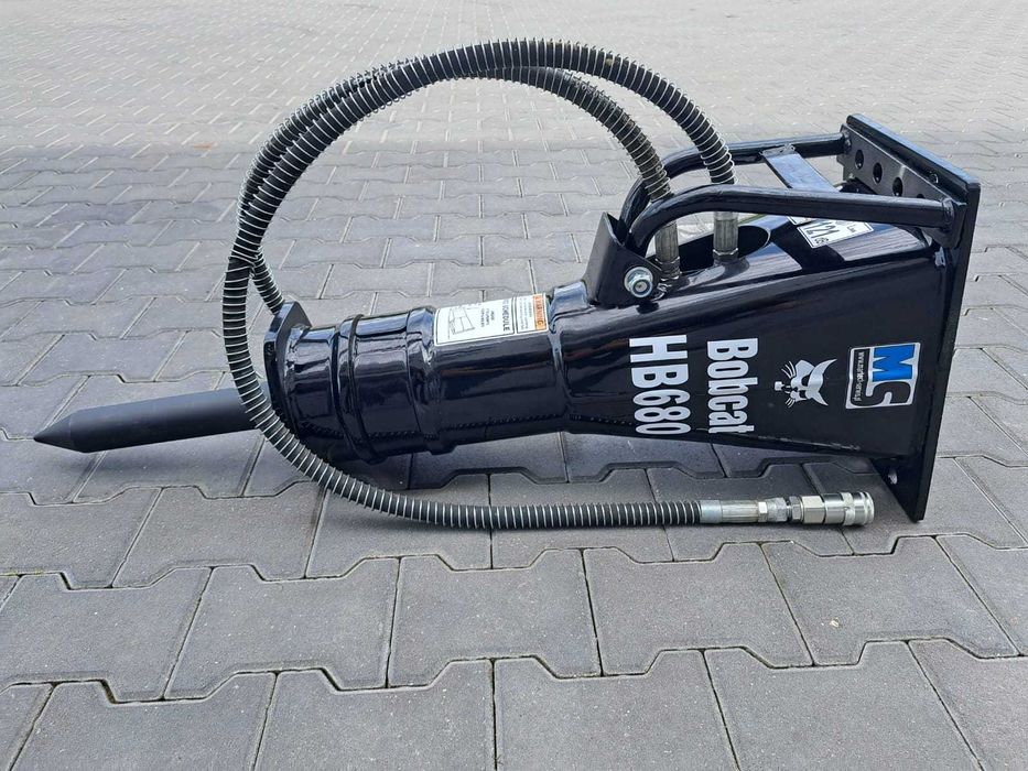 Młot hydrauliczny wyburzeniowy Bobcat HB680 do minikoparki 1,5-4,5t Bobcat E26 E27 E27z 127kg Lehnhoff MS03