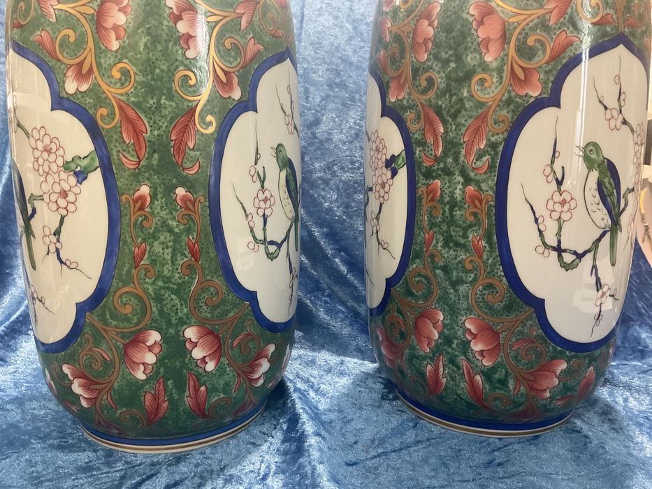 Par de vasos vista alegre Ansham com 38 cm altura