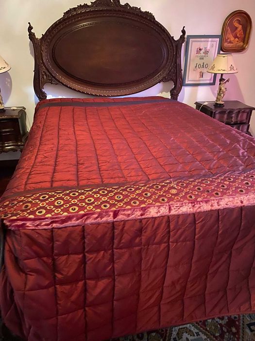 Cortinado + Colcha de Cama