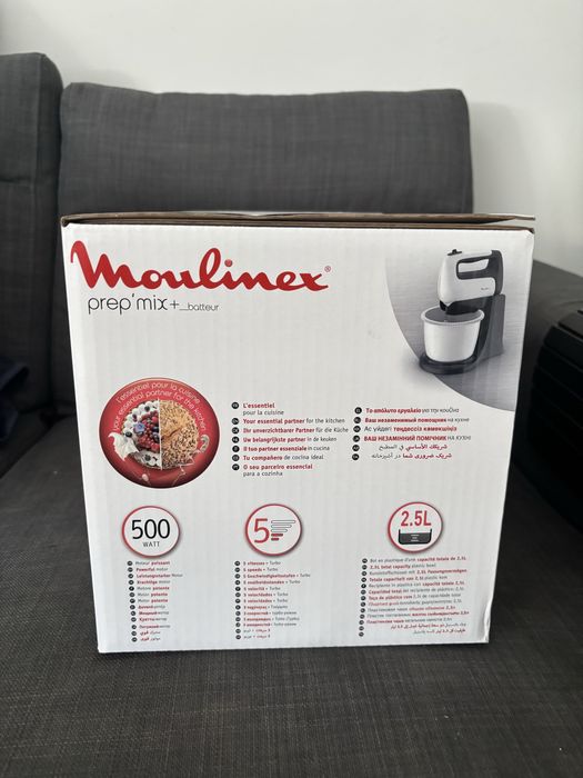Batedeira Moulinex PREP'MIX+ com Taça HM464110